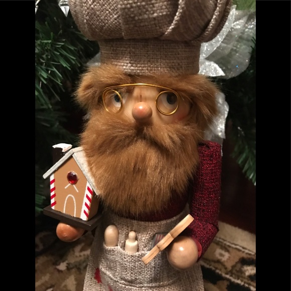 🆕NUTCRACKER Wood 15” - Ginger bread chef - Picture 5 of 8